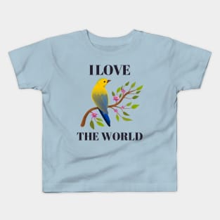 I love The World Kids T-Shirt